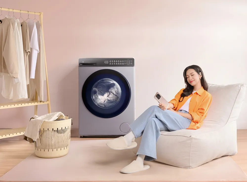 Máy giặt sấy Mijia Front Load Washer Dryer giúp cuộc sống gia đình thảnh thơi hơn