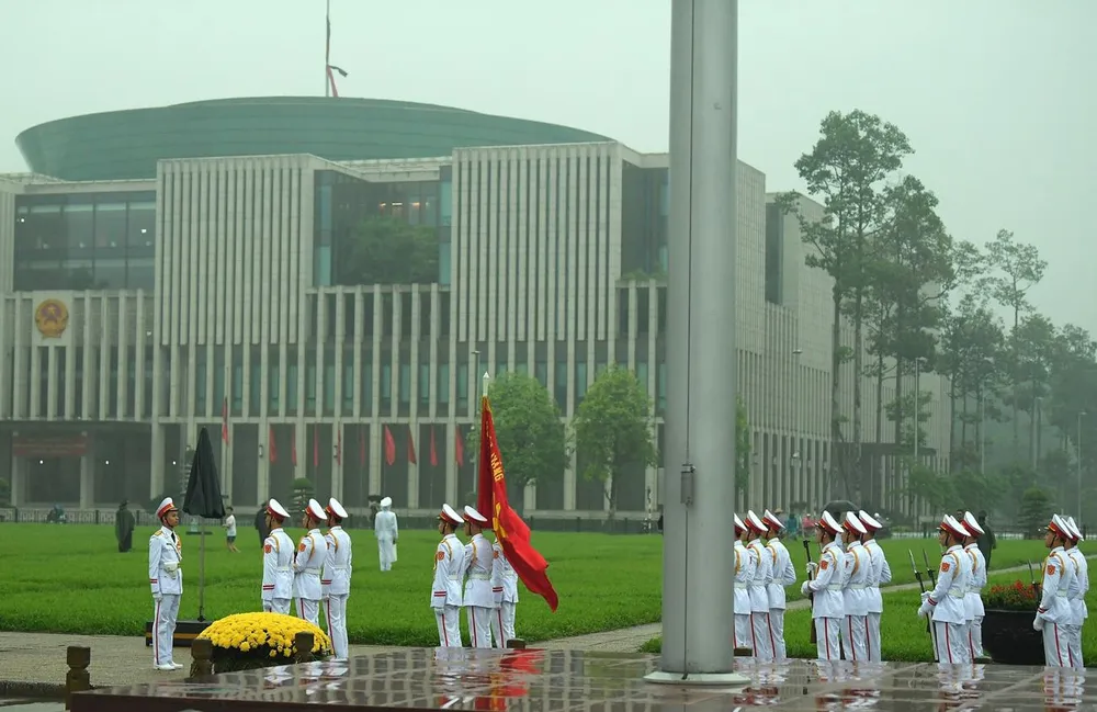 Lễ viếng nguyên Chủ tịch nước Lê Đức Anh ảnh 4
