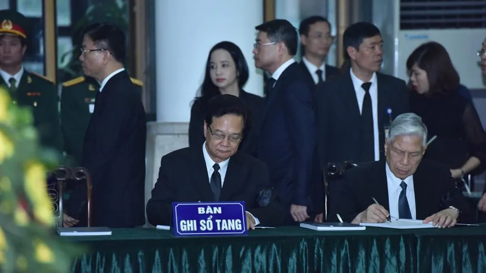 Lễ viếng nguyên Chủ tịch nước Lê Đức Anh ảnh 42