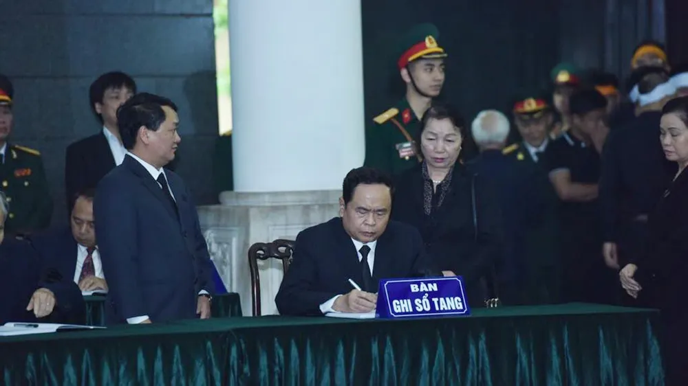 Lễ viếng nguyên Chủ tịch nước Lê Đức Anh ảnh 43