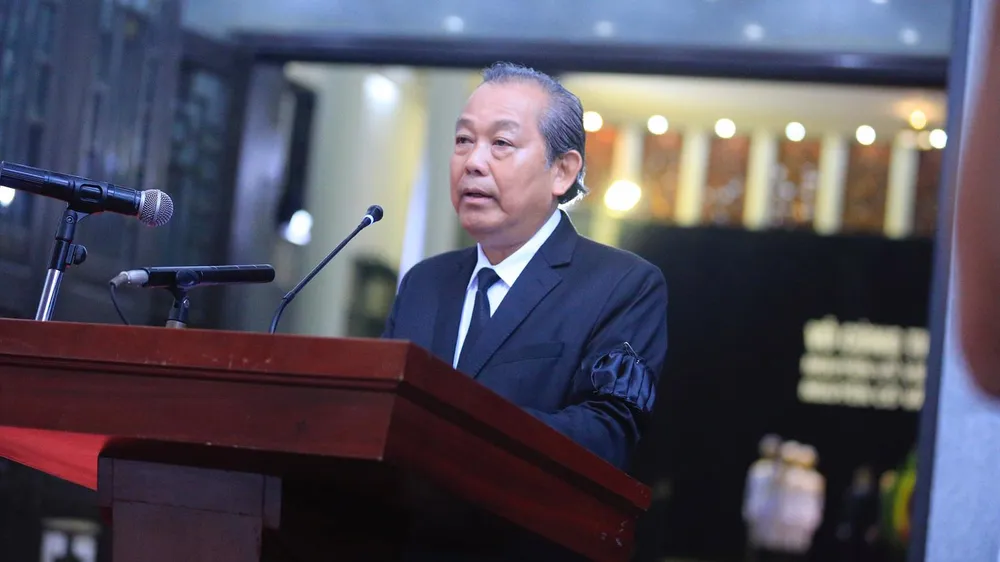 Lễ viếng nguyên Chủ tịch nước Lê Đức Anh ảnh 26