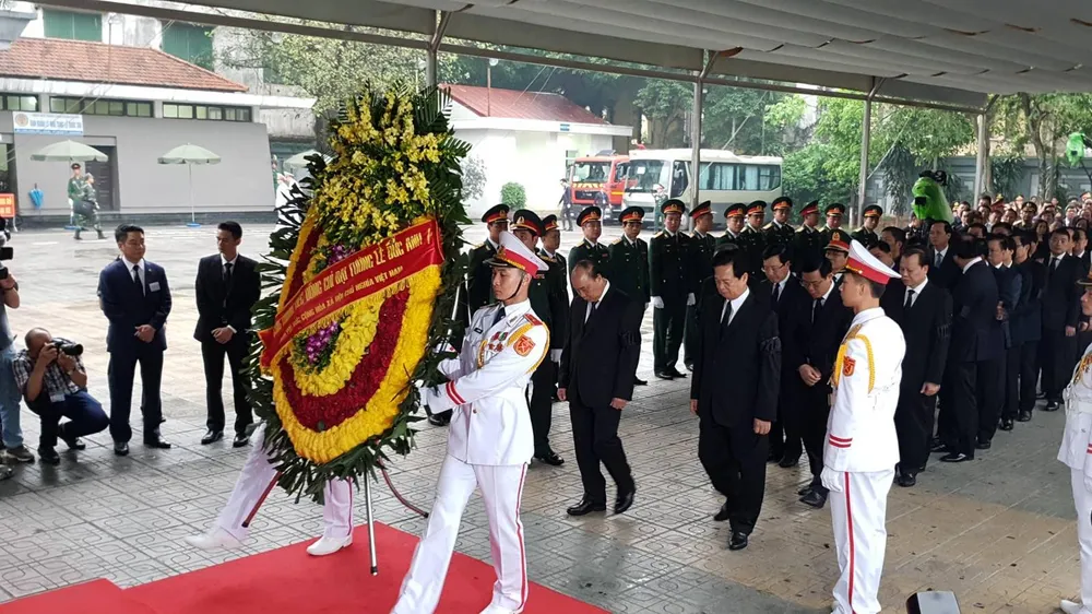 Lễ viếng nguyên Chủ tịch nước Lê Đức Anh ảnh 13