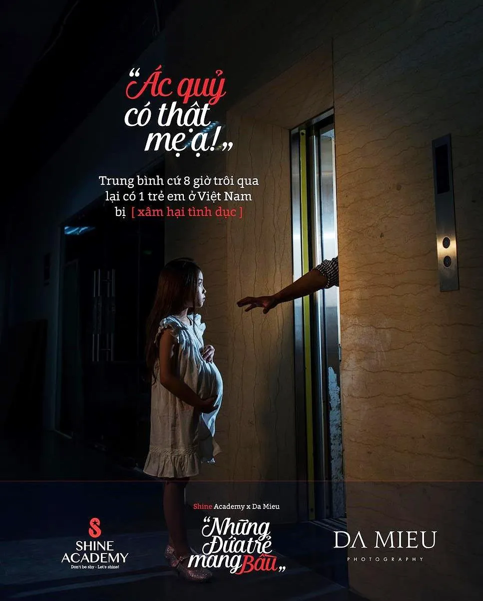 “Những đứa trẻ mang bầu” - Bộ ảnh gây rúng động về xâm hại trẻ em ảnh 2