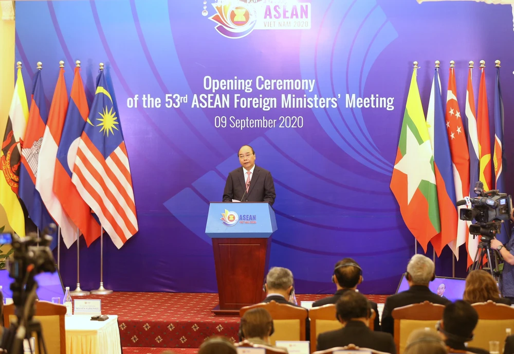 Hội nghị Bộ trưởng Ngoại giao ASEAN lần thứ 53: Gắn kết, chủ động và trách nhiệm là "thương hiệu" của ASEAN ảnh 1 Hội nghị Bộ trưởng Ngoại giao ASEAN lần thứ 53: Gắn kết, chủ động và trách nhiệm là "thương hiệu" của ASEAN ảnh 1