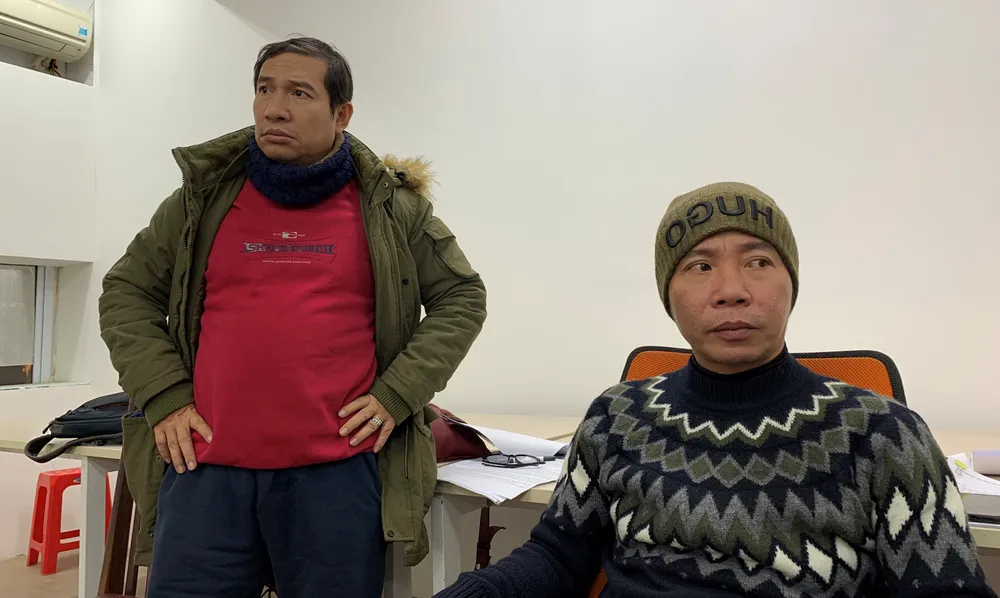 Vượt qua giá rét, các nghệ sĩ đã bắt tay vào thực hiện Táo quân trên VTV  ảnh 1