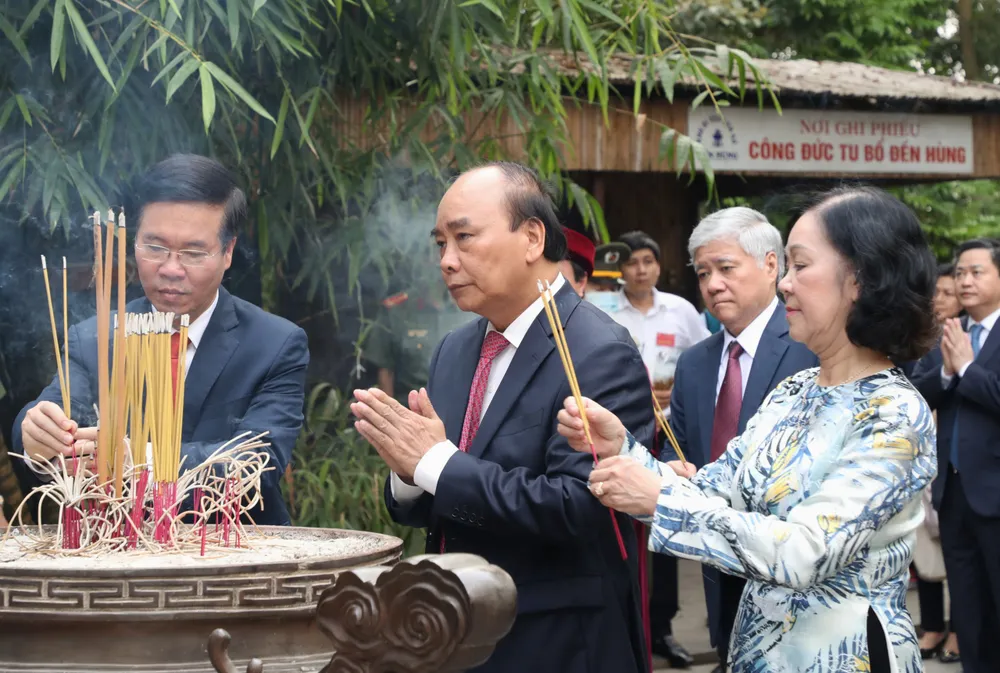 Thành kính dâng hương tưởng niệm các Vua Hùng  ảnh 3