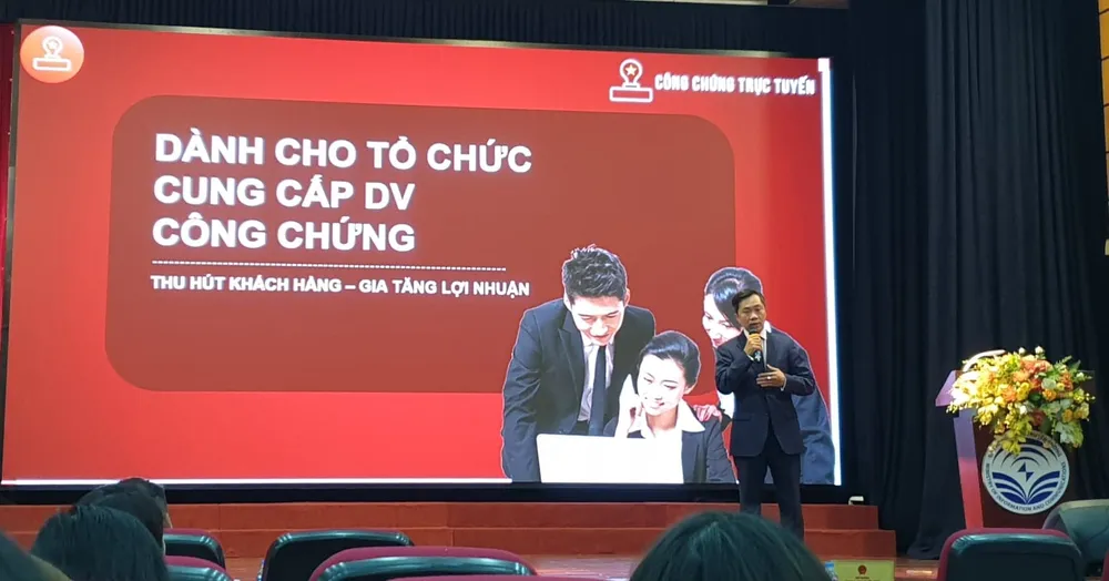 Ra mắt nền tảng công chứng trực tuyến ảnh 1