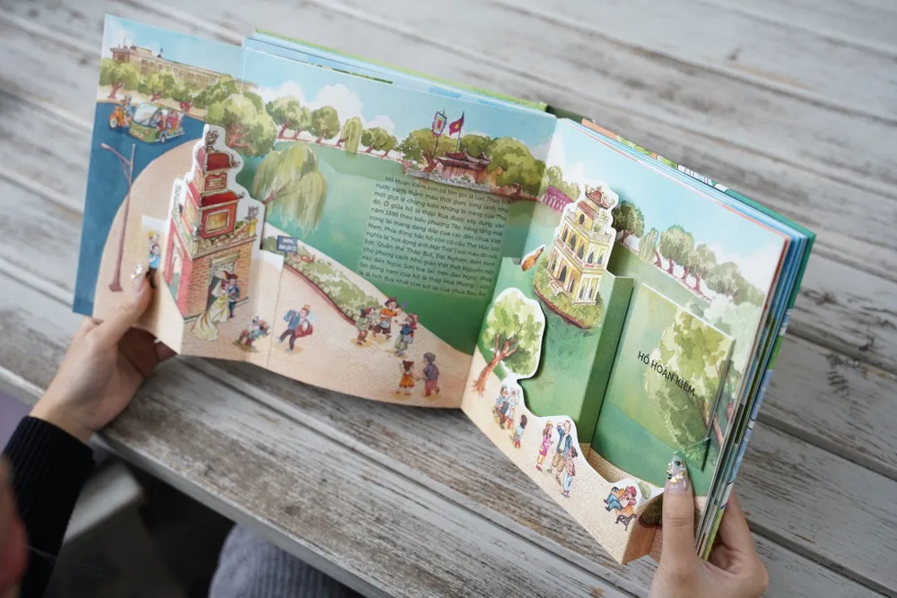 Khám phá 11 danh thắng của Hà Nội ngàn năm với ấn phẩm 3D ảnh 1