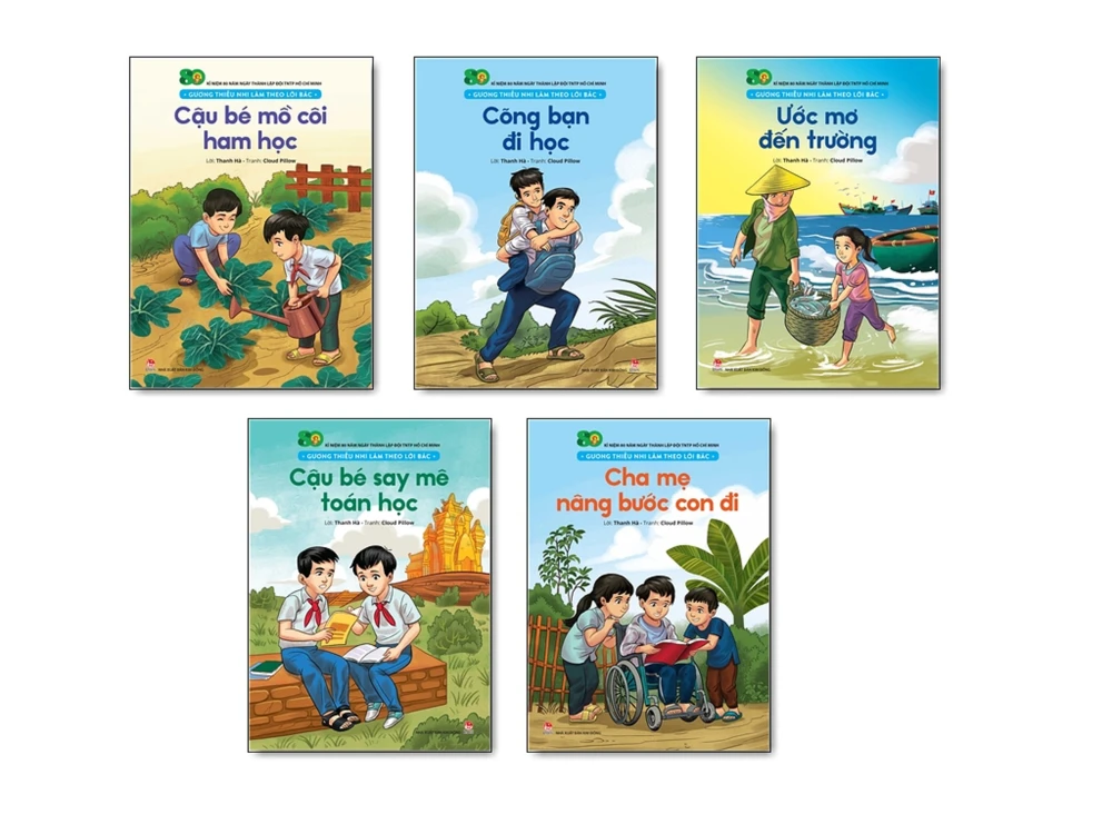 Bộ sưu tập ấn phẩm kỷ niệm 80 năm ngày thành lập Đội TNTP Hồ Chí Minh ảnh 1 Bộ sưu tập ấn phẩm kỷ niệm 80 năm ngày thành lập Đội TNTP Hồ Chí Minh ảnh 1