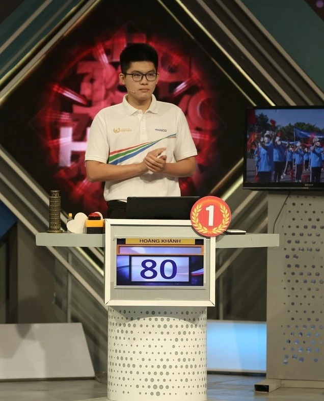 Nguyễn Hoàng Khánh vô địch Đường lên đỉnh Olympia năm 2021 ảnh 1 Nguyễn Hoàng Khánh vô địch Đường lên đỉnh Olympia năm 2021 ảnh 1