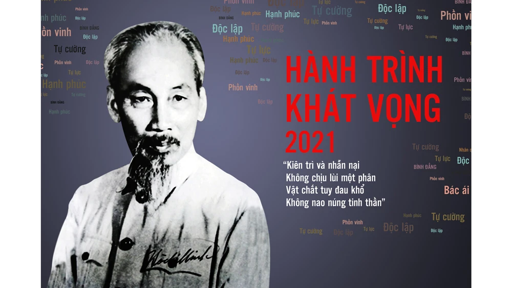 Chương trình giao lưu nghệ thuật đặc biệt “Hồ Chí Minh - Hành trình khát vọng 2021”