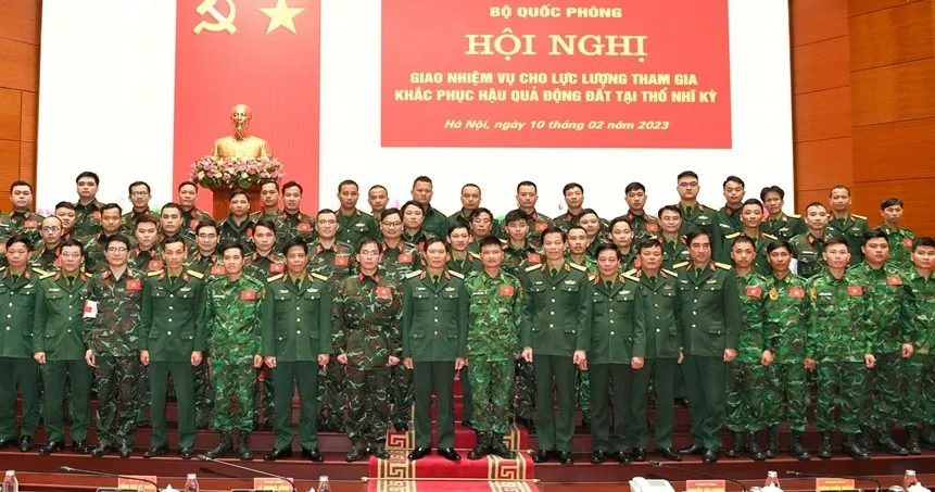 Lực lượng quân đội đã sẵn sàng tham gia công tác cứu hộ, cứu nạn tại Thổ Nhĩ Kỳ Lực lượng quân đội đã sẵn sàng tham gia công tác cứu hộ, cứu nạn tại Thổ Nhĩ Kỳ