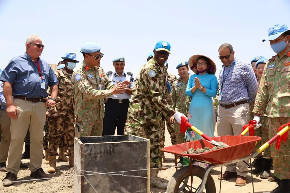 Doanh trại thông minh - dự án quan trọng tại Phái bộ UNISFA Doanh trại thông minh - dự án quan trọng tại Phái bộ UNISFA