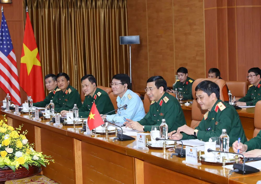 Bộ trưởng Phan Văn Giang tin tưởng quan hệ hợp tác quốc phòng Việt Nam- Hoa Kỳ sẽ có những bước phát triển mới, toàn diện và thực chất hơn nữa.