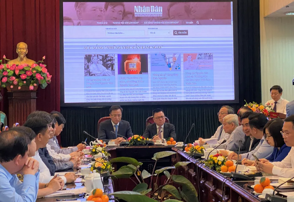 Trang tin được kỳ vọng sẽ lan tỏa mạnh mẽ tinh thần nói và làm trong xã hội Trang tin được kỳ vọng sẽ lan tỏa mạnh mẽ tinh thần nói và làm trong xã hội