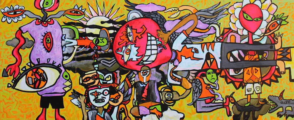 Tác phẩm của họa sĩ "nhí" Hoàng Nhật Quang Tác phẩm của họa sĩ "nhí" Hoàng Nhật Quang