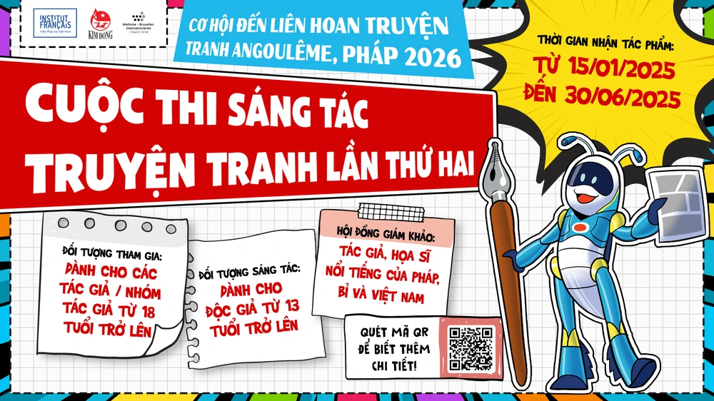 Khởi động cuộc thi Sáng tác truyện tranh năm 2025