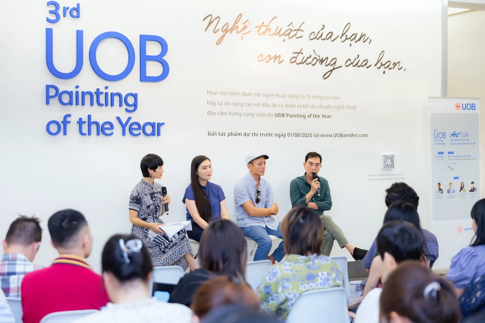 Tọa đàm, khởi động cuộc thi UOB Painting of the Year, dành cho các tài năng hội họa Ảnh 2.jpeg