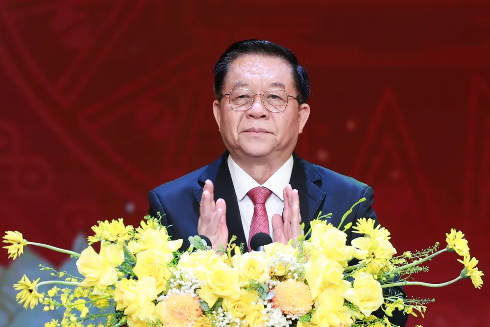 Trưởng Ban Tuyên giáo và Dân vận trung ương Nguyễn Trọng Nghĩa tới dự và phát biểu tại lễ trao giải db092254907e25207c6f.jpg