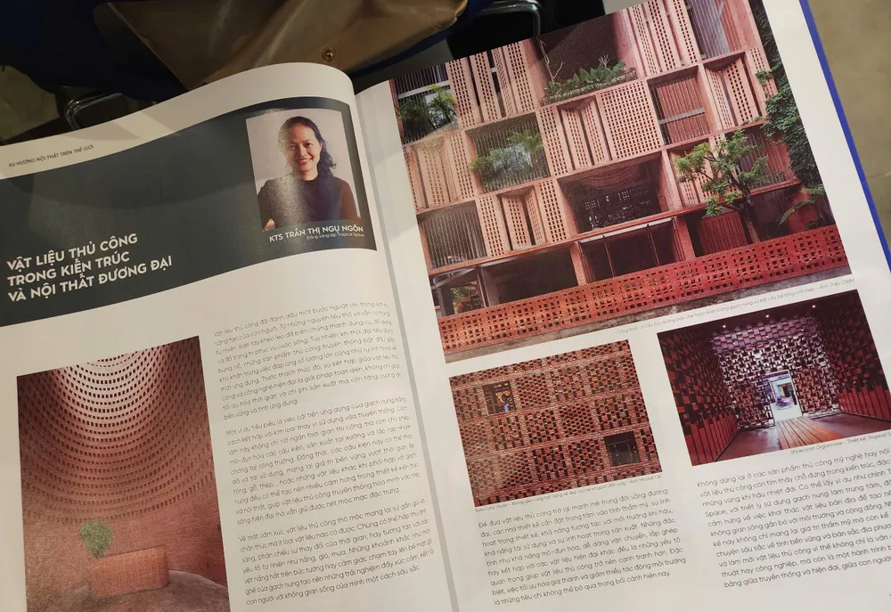 The publication not only reflects the domestic flow but also affirms the aspiration to create Vietnamese identity. eb180eaaa54d1013495c.jpg