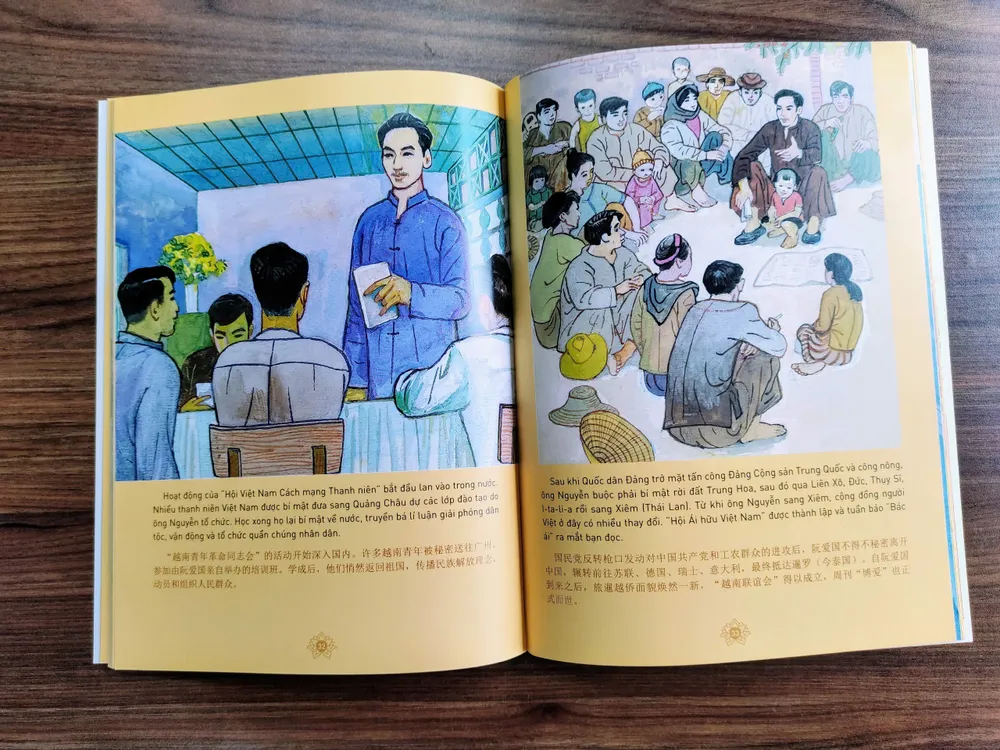 Ra mắt ấn bản “Kể chuyện Bác Hồ” song ngữ Việt - Trung Ke chuyen Bac Ho (2).jpg