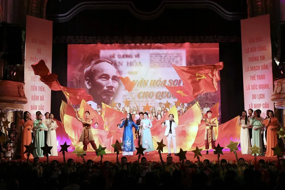 Mỗi người làm văn hóa hãy mang trong tim ngọn lửa yêu nước, lòng tự trọng nghề nghiệp, ý thức kỷ luật và sự sáng tạo không mệt mỏi 384cd032-7427-438e-a24e-0b732f541958.jpg