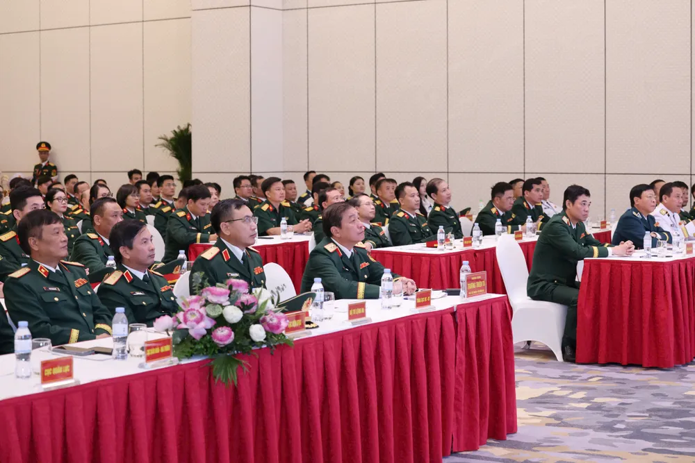 Các đại biểu tham dự hội nghị tổng kết. Ảnh: QUANG PHÚC 365370163777190147.jpg