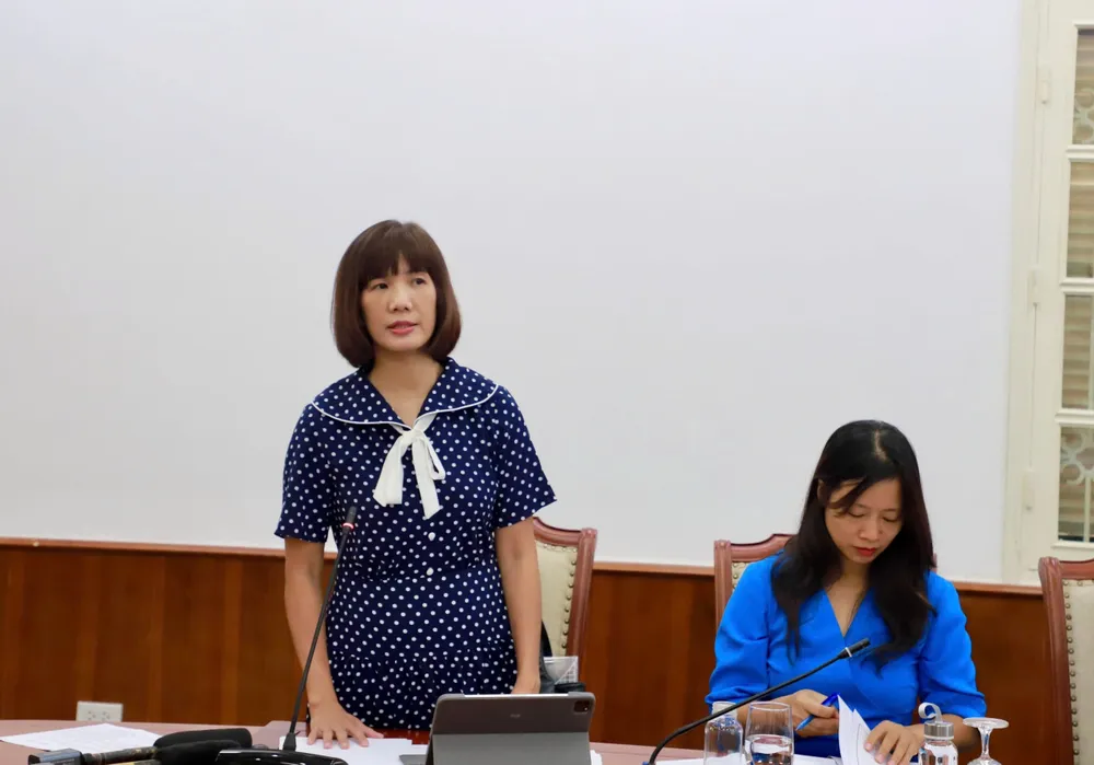Phó Cục trưởng Cục Phát thanh, Truyền hình và Thông tin điện tử Nguyễn Thị Thanh Huyền phát biểu tại hội thảo 03cfcaaf-610e-4a82-a0a1-c548a6409352.jpg