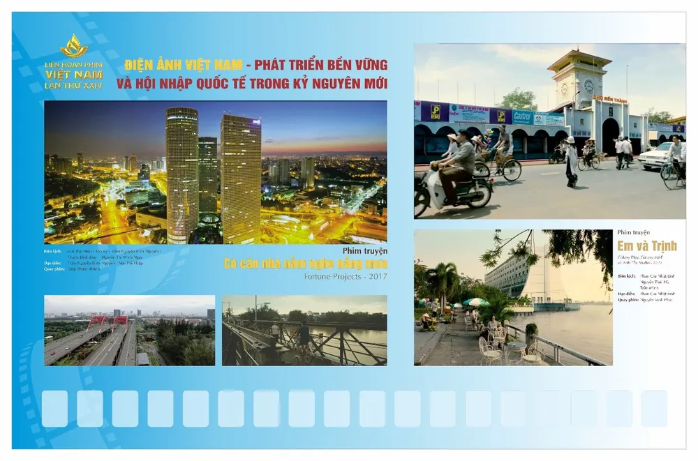 Nhiều hình ảnh đẹp được trưng bày tại triển lãm về TPHCM qua góc nhìn điện ảnh