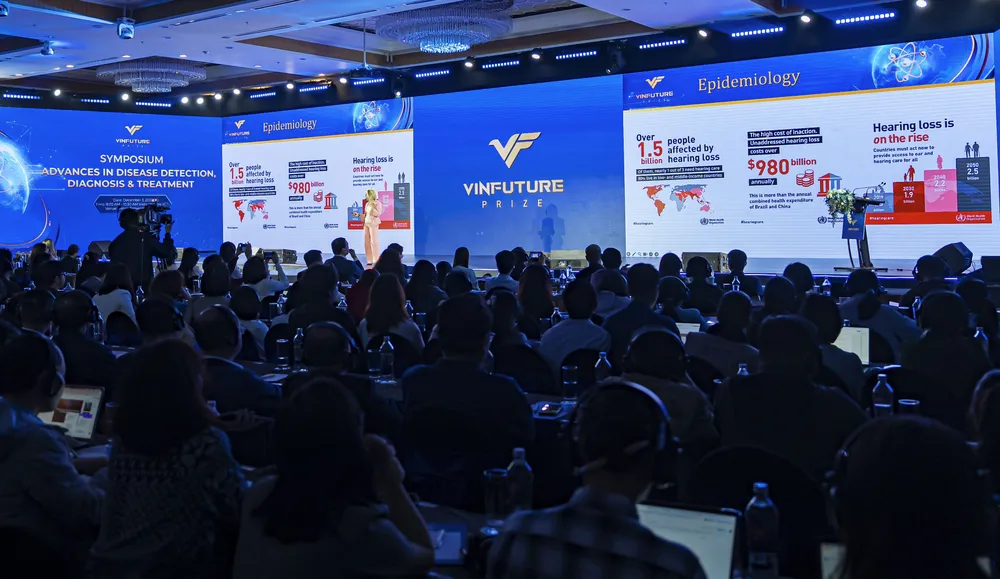 Tọa đàm "Bước tiến trong phát hiện, chẩn đoán và điều trị bệnh" nằm trong Tuần lễ khoa học - công nghệ Vinfuture 2025