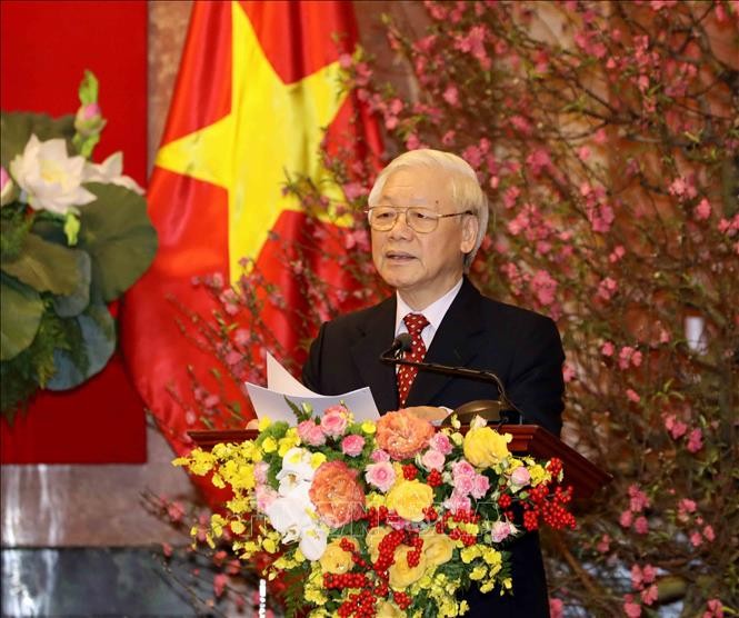 黨中央總書記國家主席祝賀新年