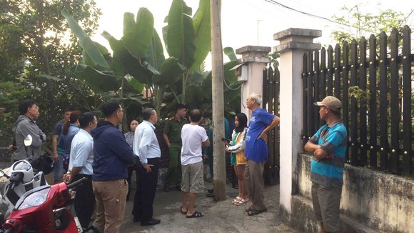 公安勘察現場。