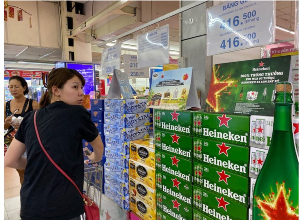 啤酒供過於求。