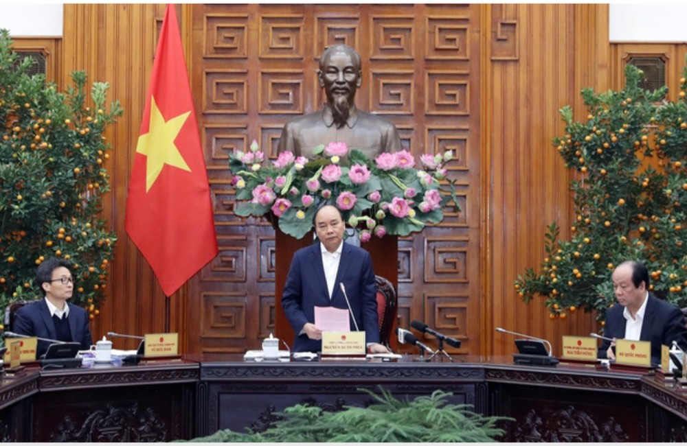 政府總理就急性肺炎疫情召開緊急會議