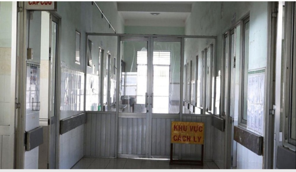 平順省全科醫院隔離區。