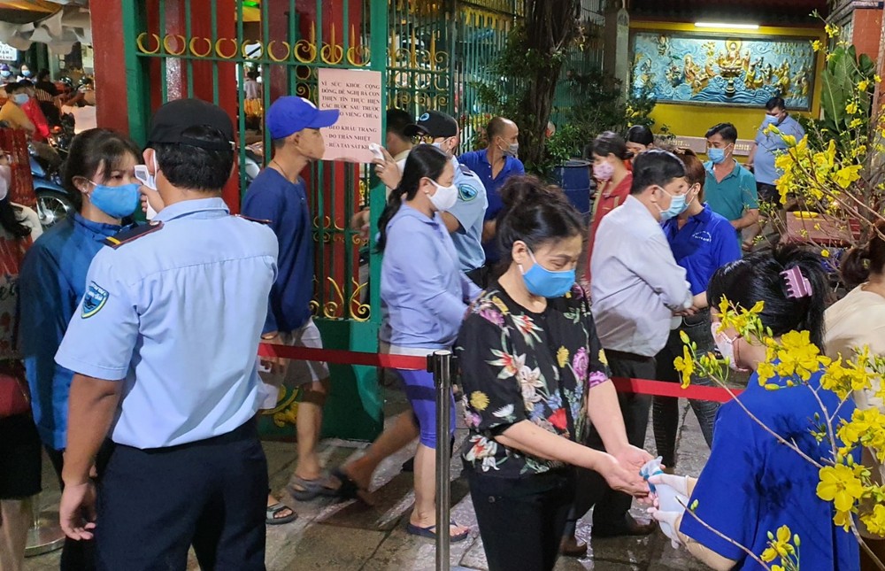 各會館春節期間做好防疫工作 ảnh 1