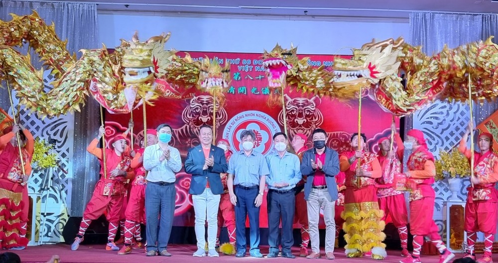 仁義堂龍獅團龍獅點睛開光典禮。