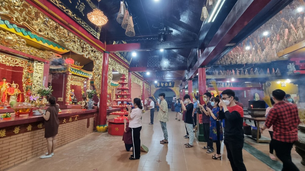 各華人會館春節期間做好防疫安全 ảnh 3