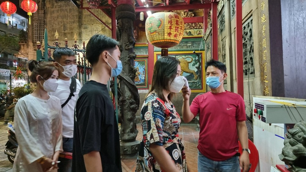 各華人會館春節期間做好防疫安全 ảnh 4