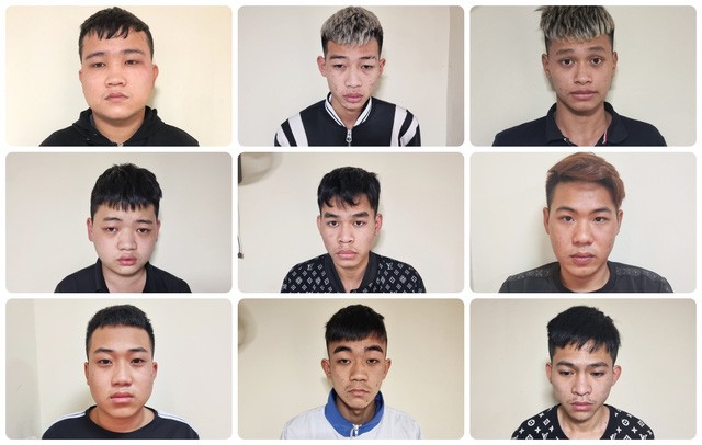 9名青年在街區互毆被捕