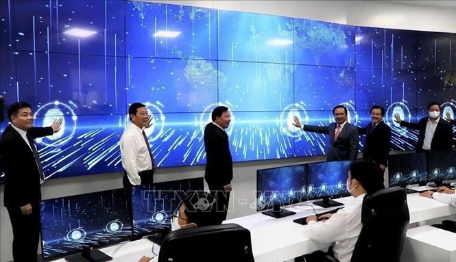 隆安智慧都市調度中心投入活動