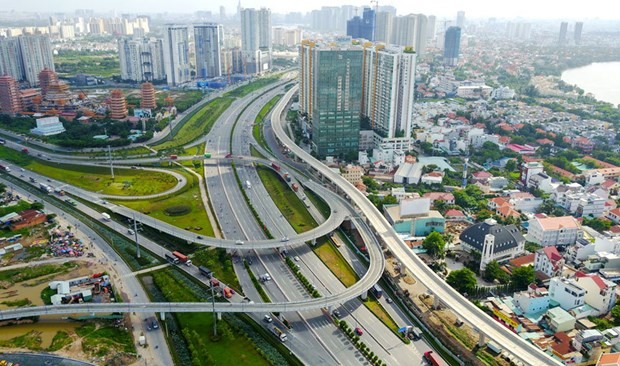 連接胡志明市與南部東區各地方的桔萊丁字路口。