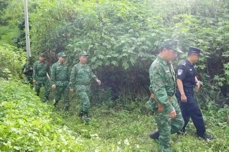 越中开展边境联合巡逻执法行动。