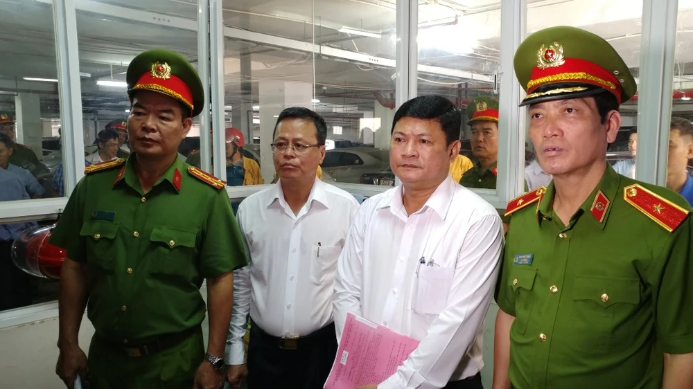 Khu căn hộ cao cấp Giai Việt (quận 8) vi phạm hàng loạt quy định về PCCC ảnh 1 Khu căn hộ cao cấp Giai Việt (quận 8) vi phạm hàng loạt quy định về PCCC ảnh 1