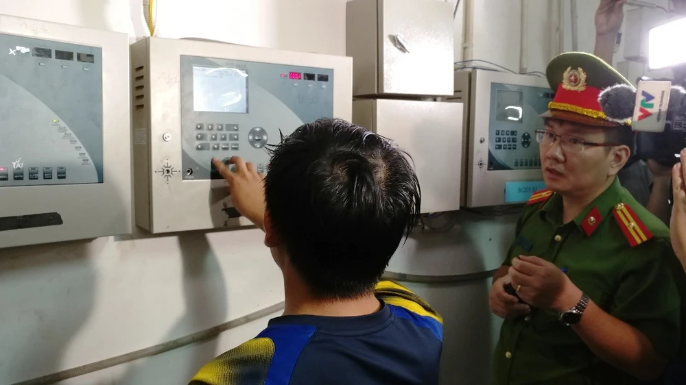 Khu căn hộ cao cấp Giai Việt (quận 8) vi phạm hàng loạt quy định về PCCC ảnh 4 Khu căn hộ cao cấp Giai Việt (quận 8) vi phạm hàng loạt quy định về PCCC ảnh 4