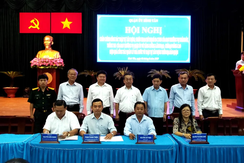 Bình Tân kiên quyết xử lý cán bộ tiêu cực, lập lại trật tự xây dựng ảnh 3 Bình Tân kiên quyết xử lý cán bộ tiêu cực, lập lại trật tự xây dựng ảnh 3