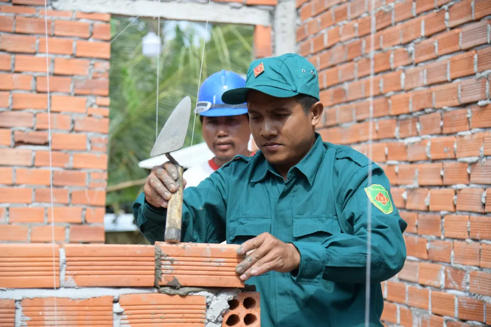 Im Rahmen der Aktivität „Militär – Volks-Tet“ wurden im Zeitraum 2021 – 2025 in Kien Giang mehr als 1.400 Häuser gebaut und repariert CC697A73-8387-4AA4-8934-F7813BA3D21C.jpeg