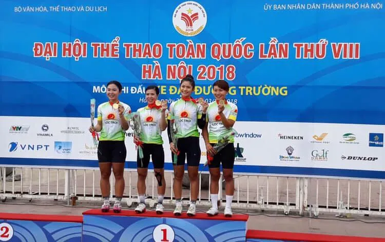 Nguyễn Thị Thật mang thêm cú đúp vàng cho xe đạp nữ An Giang ảnh 1 Nguyễn Thị Thật mang thêm cú đúp vàng cho xe đạp nữ An Giang ảnh 1