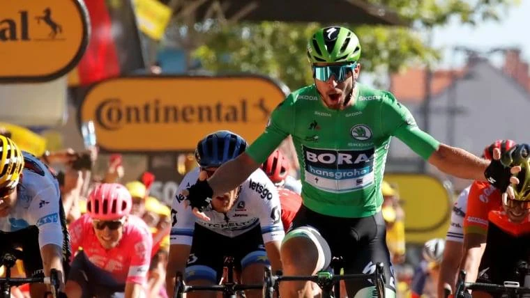 Peter Sagan là tay đua nước rút được nhiều người yêu mến. 