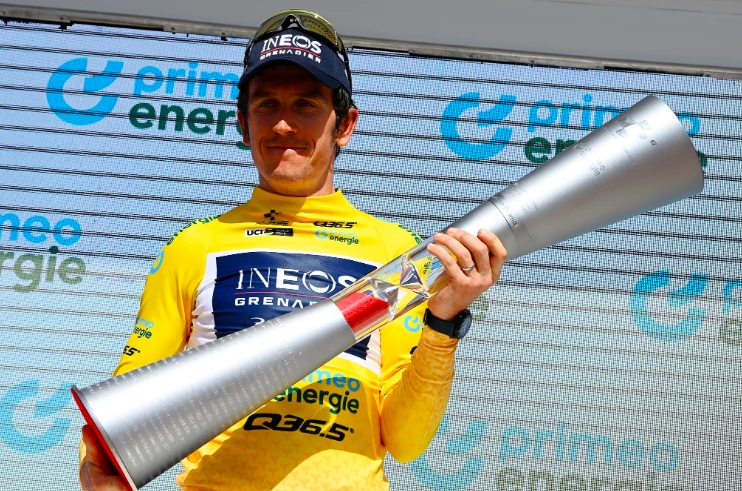 Geraint Thomas giành áo vàng chung cuộc ở tuổi 36